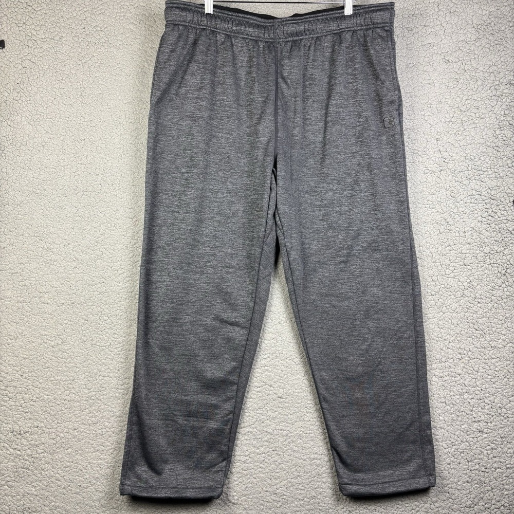 AND1 Mens Sweatpants 3XL Gray Baggy Thick‎ Warm Soft Wide Pants Y2K Activewear